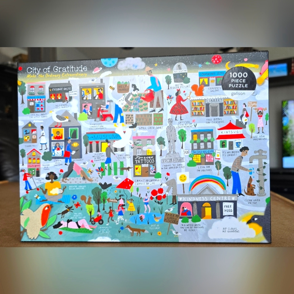 Colorful 1000 Piece Puzzle